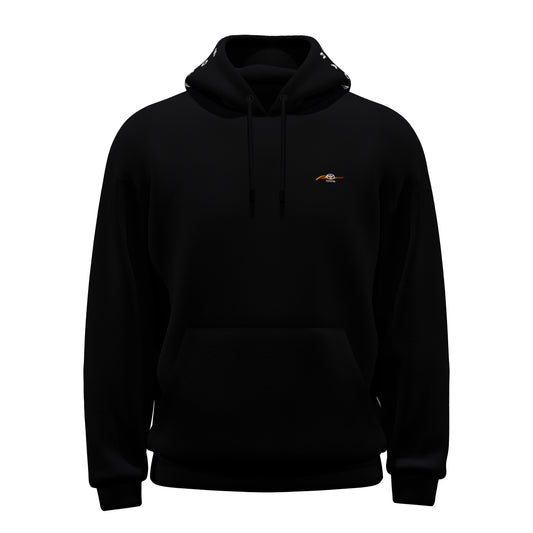 Heavyweight oversized Toyota Land Cruiser Hoodie Black Type 2